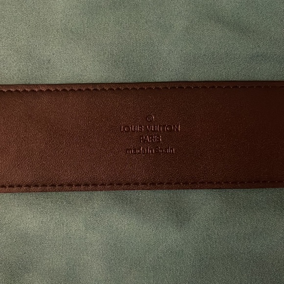 COPY - COPY - Men’s Louis Vuitton belt (brown) STILL AVAILABLE - Picture 3 of 9